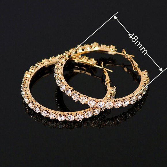 Sterling Silver Hoop Earrings - Picture 4 of 4